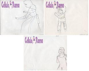 The Rose Of Versailles Sketch 006 Lot of 3